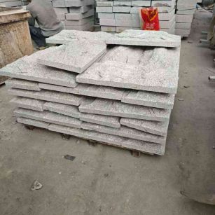 新疆芝麻白蘑菇石，自然面