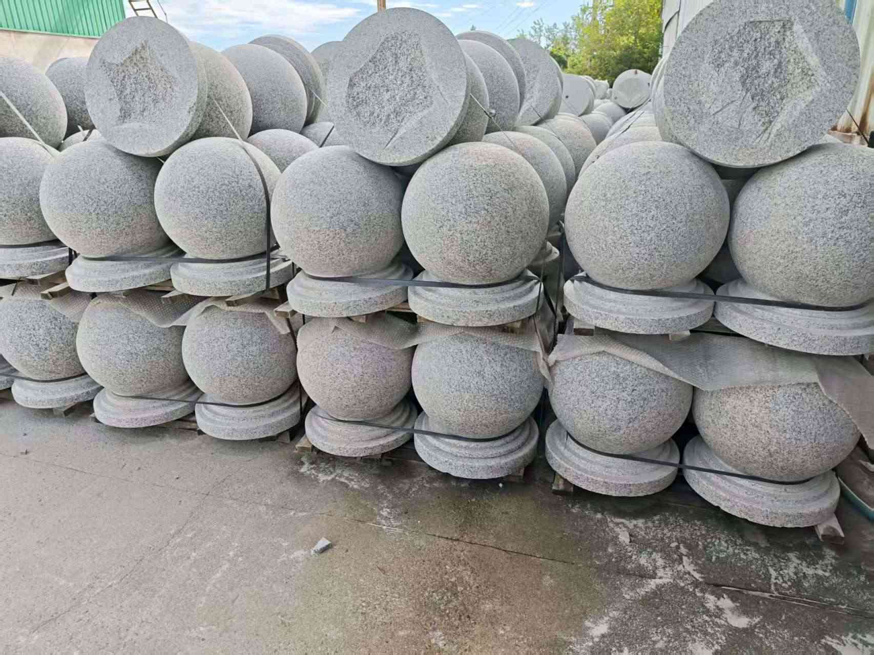 新疆圆球石球挡车球