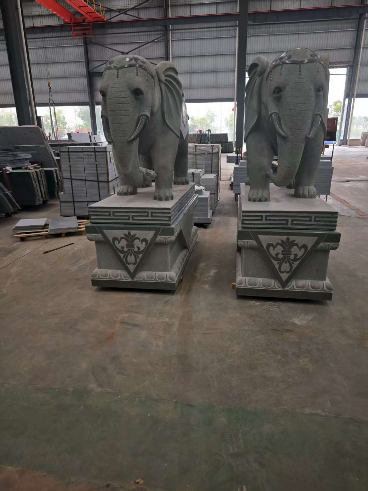 新疆芝麻灰花岗岩对象 芝麻白芝麻灰大象